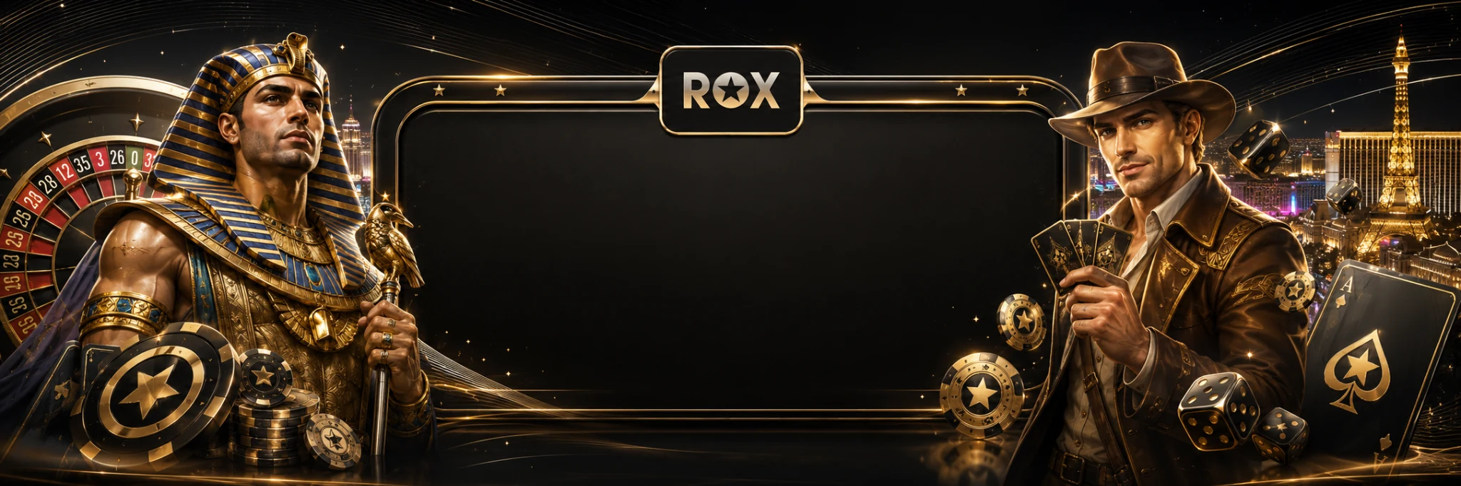 ROX Casino — головний банер